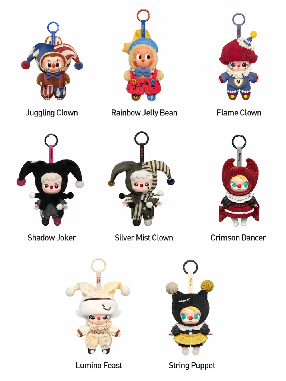 POP MART Why So Serious Lumino Feast Vinyl Plush Pendant Plushie - Picture 3 of 5